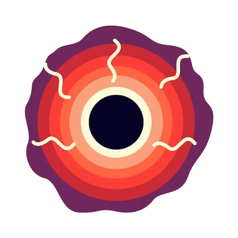 dark matter concept illustration