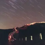 leonid meteor shower czech cozy home watching night sky