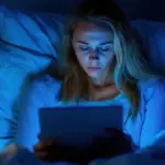 blue light smartphone sleep insomnia