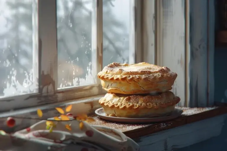 delicious czech cookies shortcrust pastry closeup