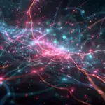 dark matter cosmic structure illustration