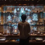 interactive digital art exhibition in Prague gallery