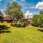Slavic ritual site Czech forest
