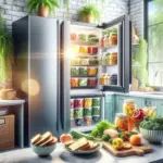 organized zero waste seasonal kitchen Czech vegetables fridge pantry