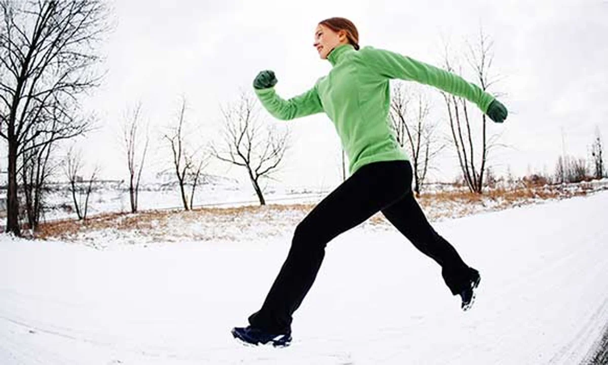 cold winter active healthy brown fat burning outdoor