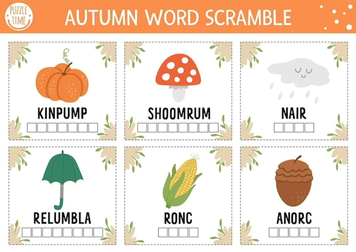 children learning foreign language family home autumn