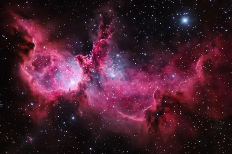 Hubble telescope deep space colorful galaxies