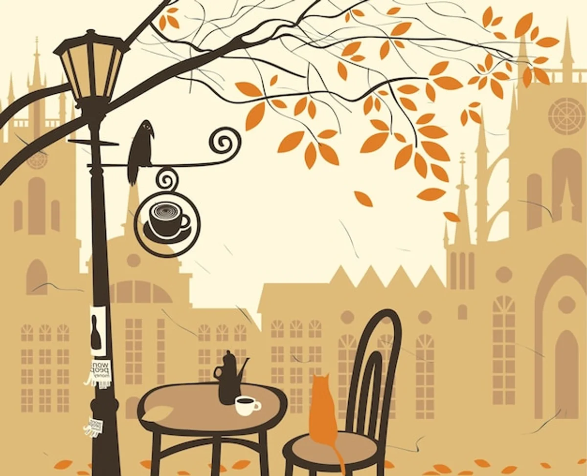 European street autumn art inspiration