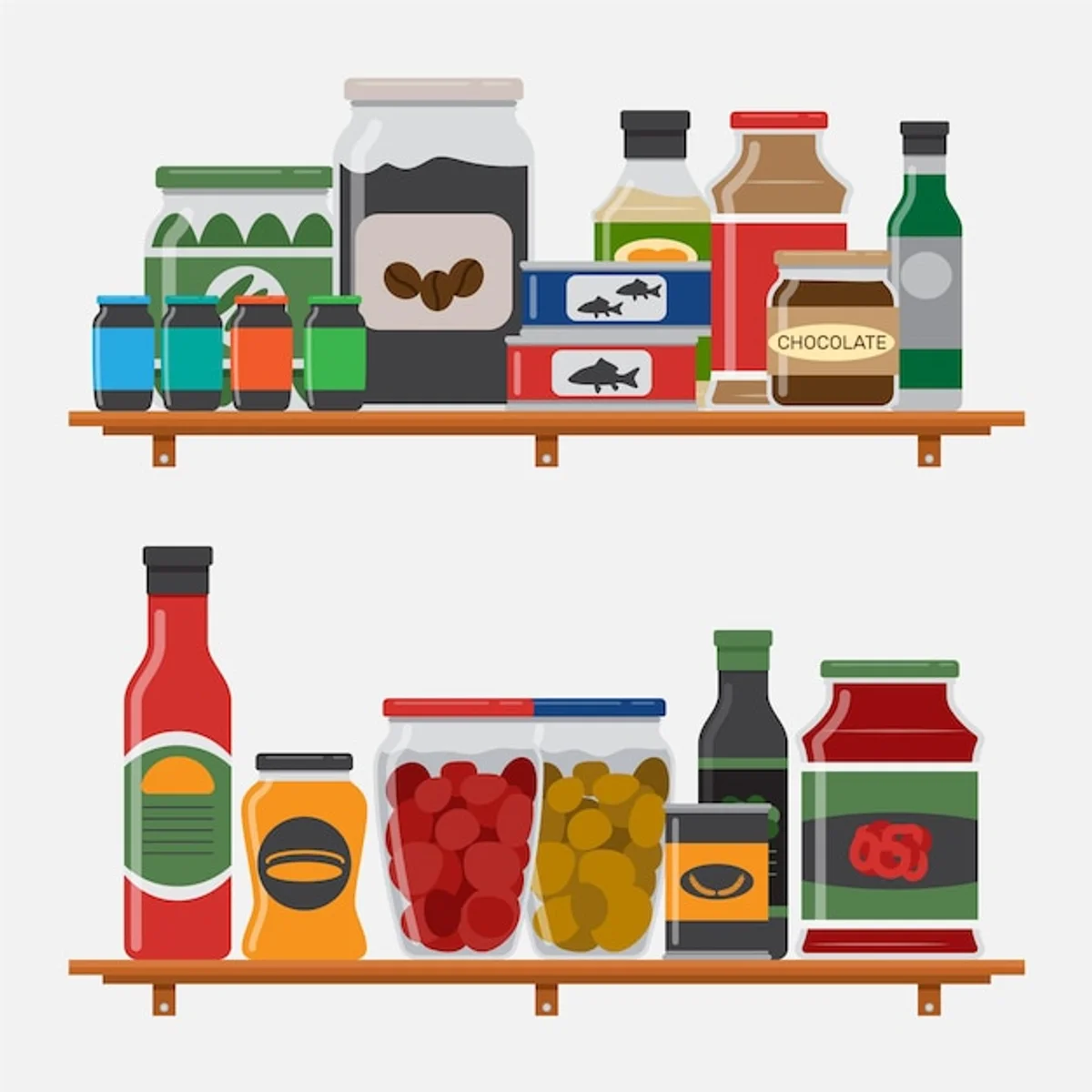 fruit storage tips kitchen illustration