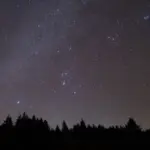 stargazing november Europe night sky meteor shower