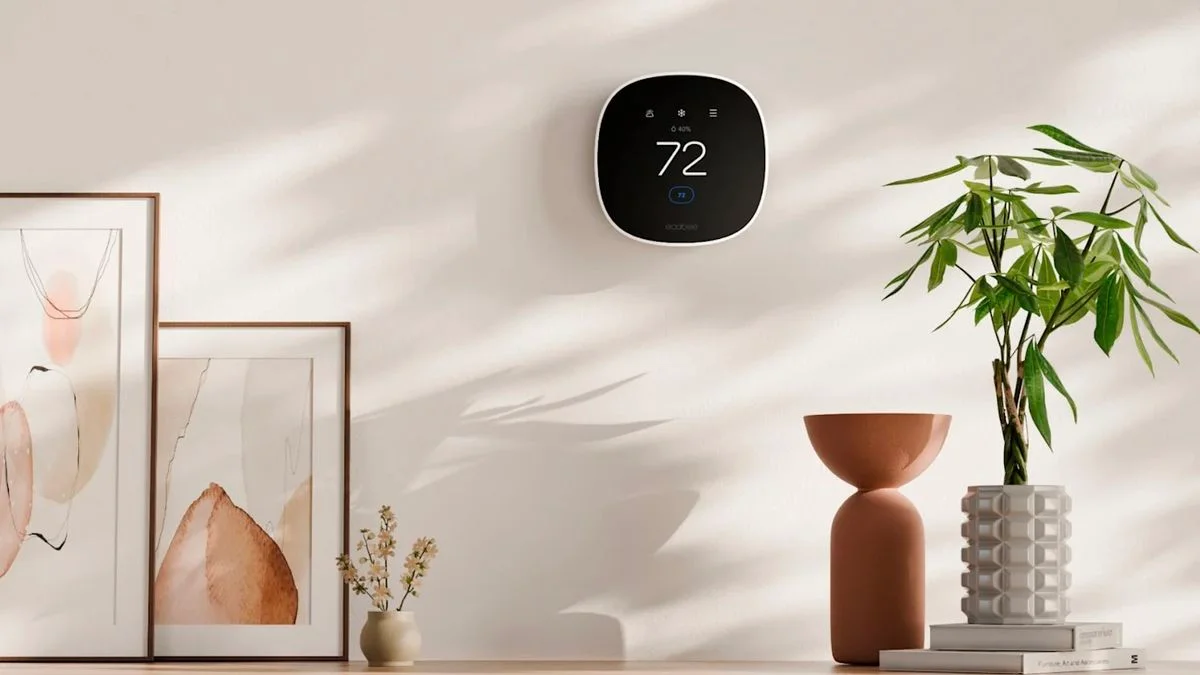 smart thermostat czech family autumn