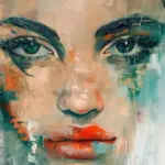 vivid abstract painting for modern art inspiration