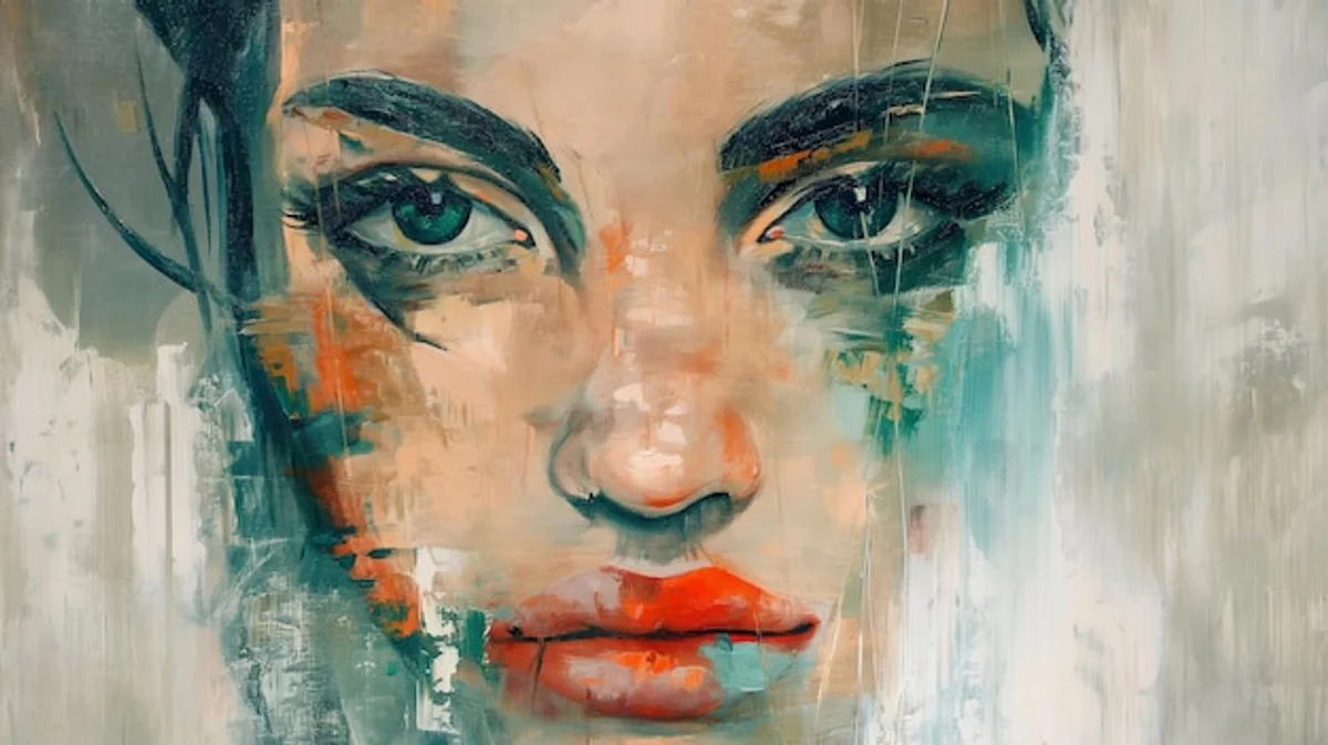 vivid abstract painting for modern art inspiration