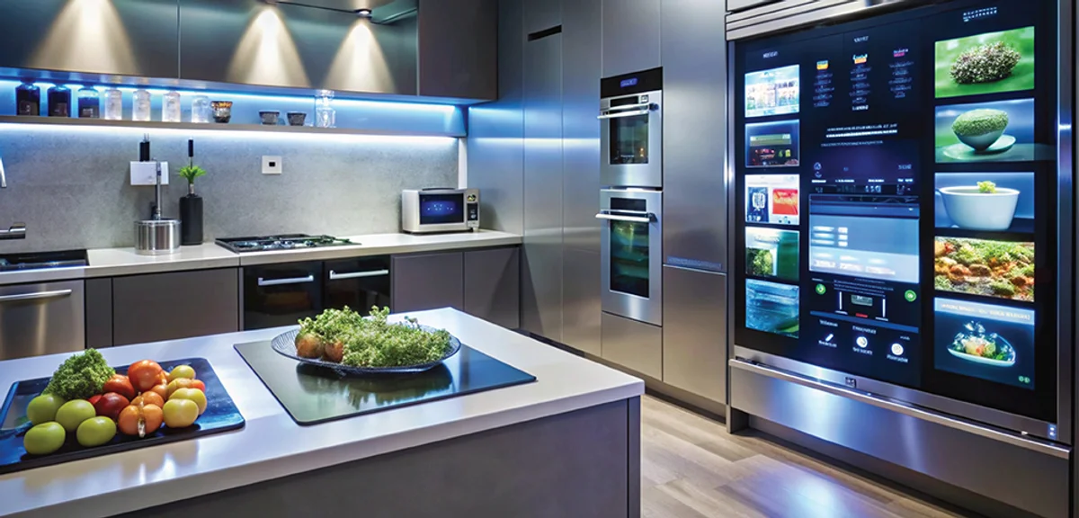 kitchen sensor fridge Czech organized home smart kitchen