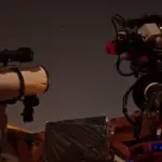 home astronomy backyard telescope family czech night