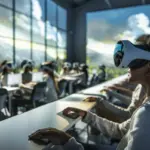 virtual reality classroom immersive learning students