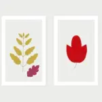 autumn art prints interior home wall