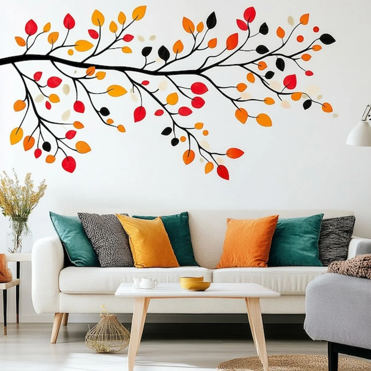 autumn art prints living room wall