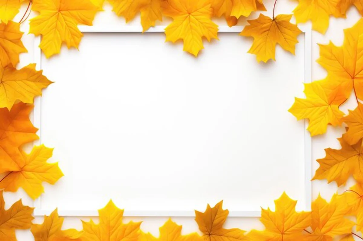 framed autumn wall art cozy home