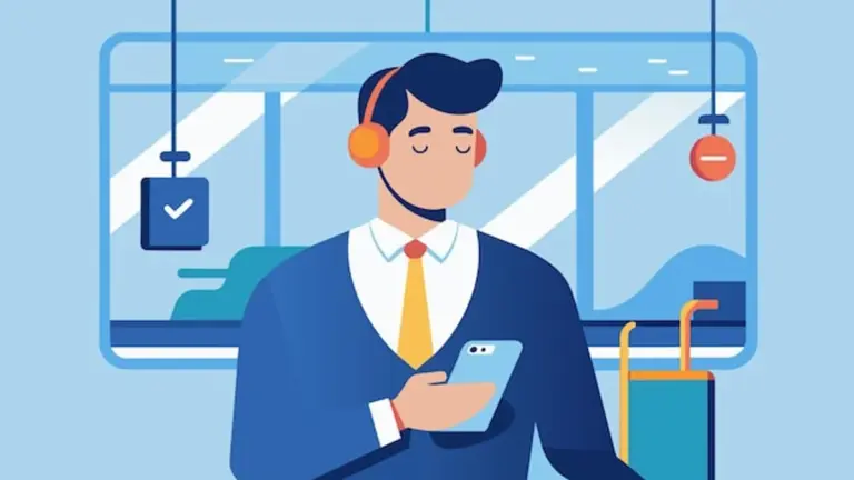 language learning app commuters productivity phone