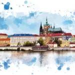 prague art exhibition november atmosphere