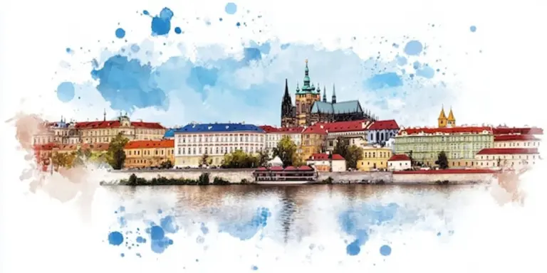 prague art exhibition november atmosphere