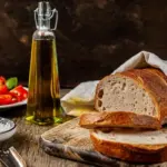 extra virgin olive oil Italian kitchen fresh bread tomatoes