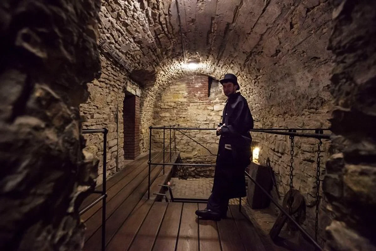 prague renaissance villa secret tunnels night experimentation