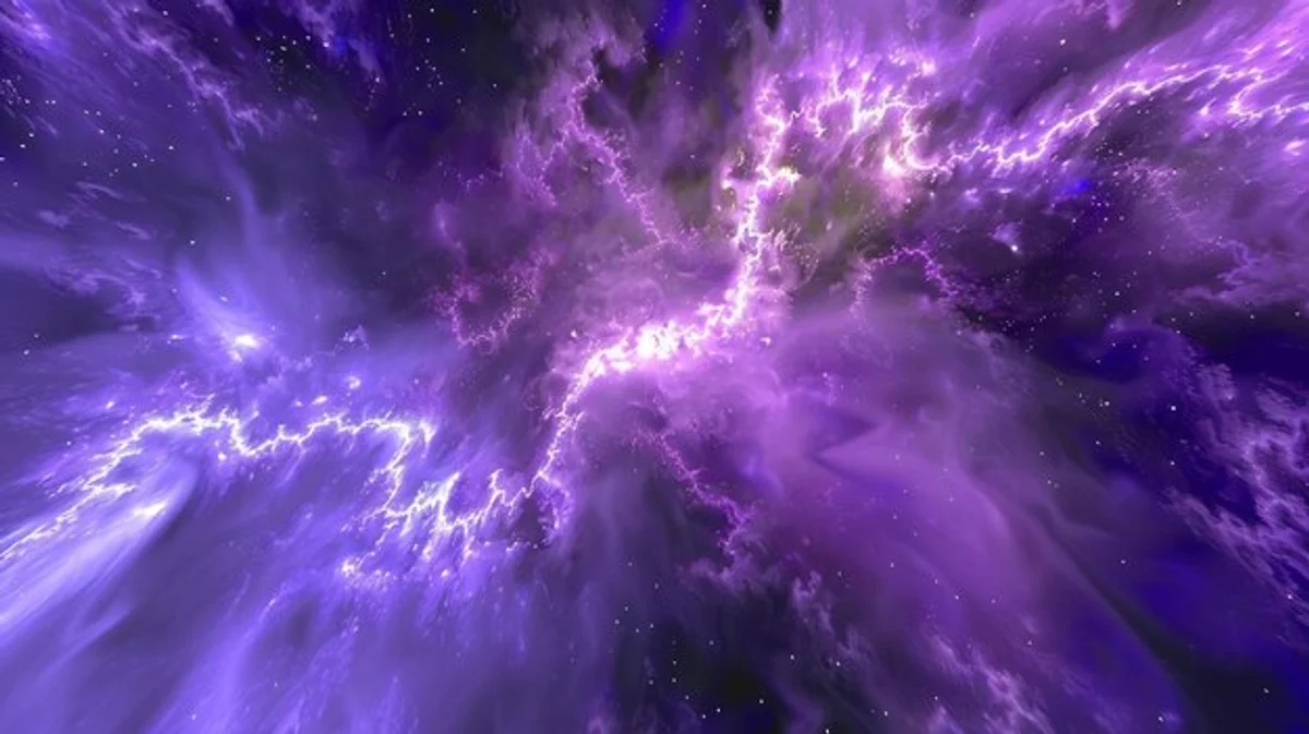 dark matter in space concept artwork