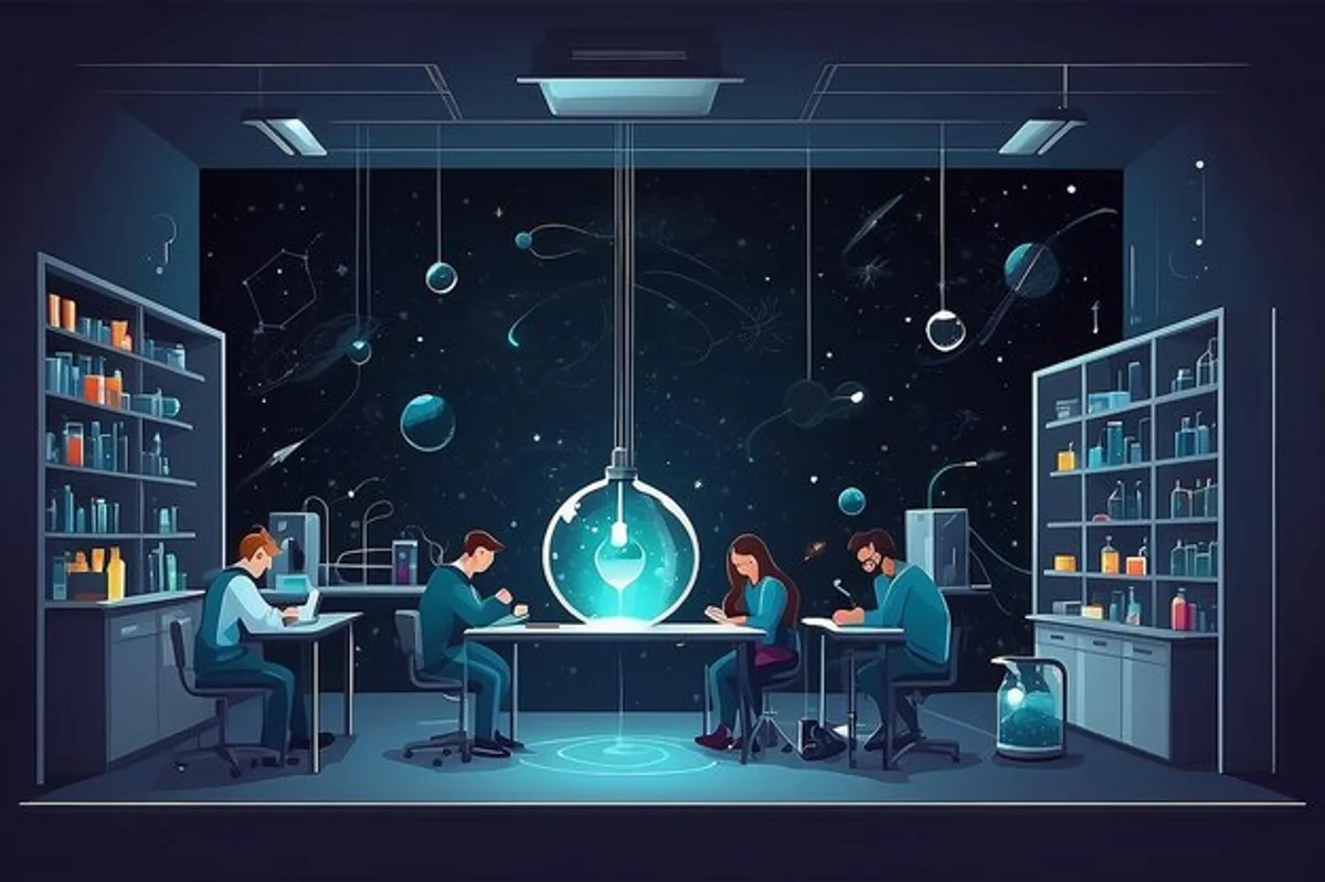 scientists searching for dark matter in laboratory