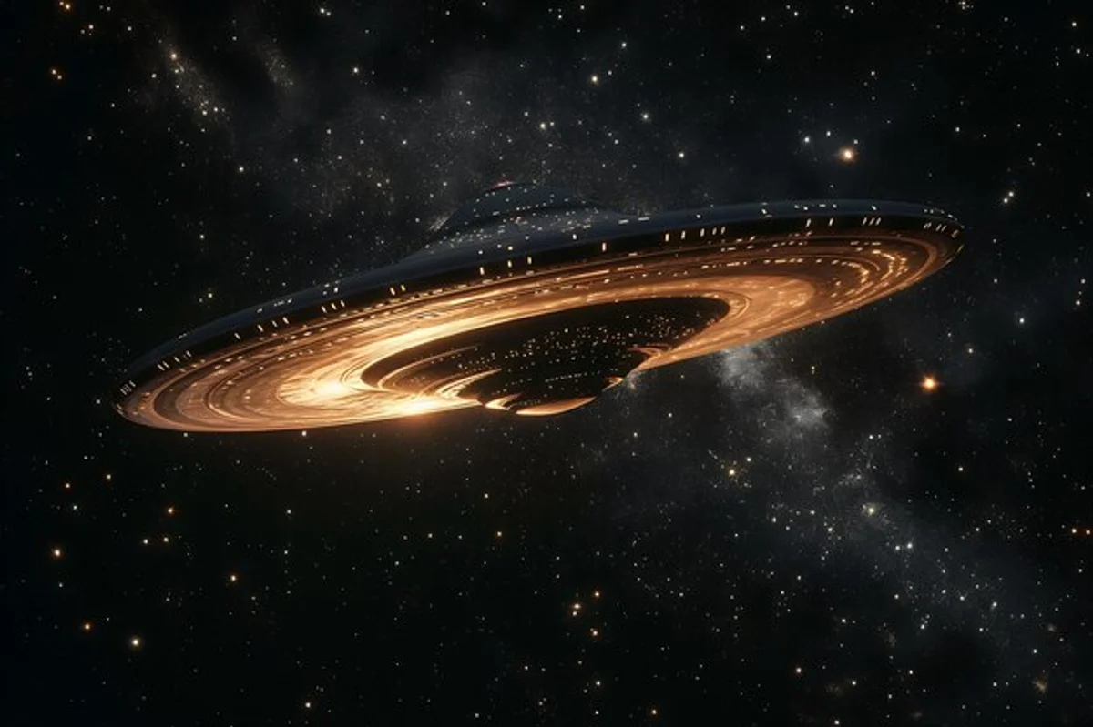 black hole and star paradox concept illustration