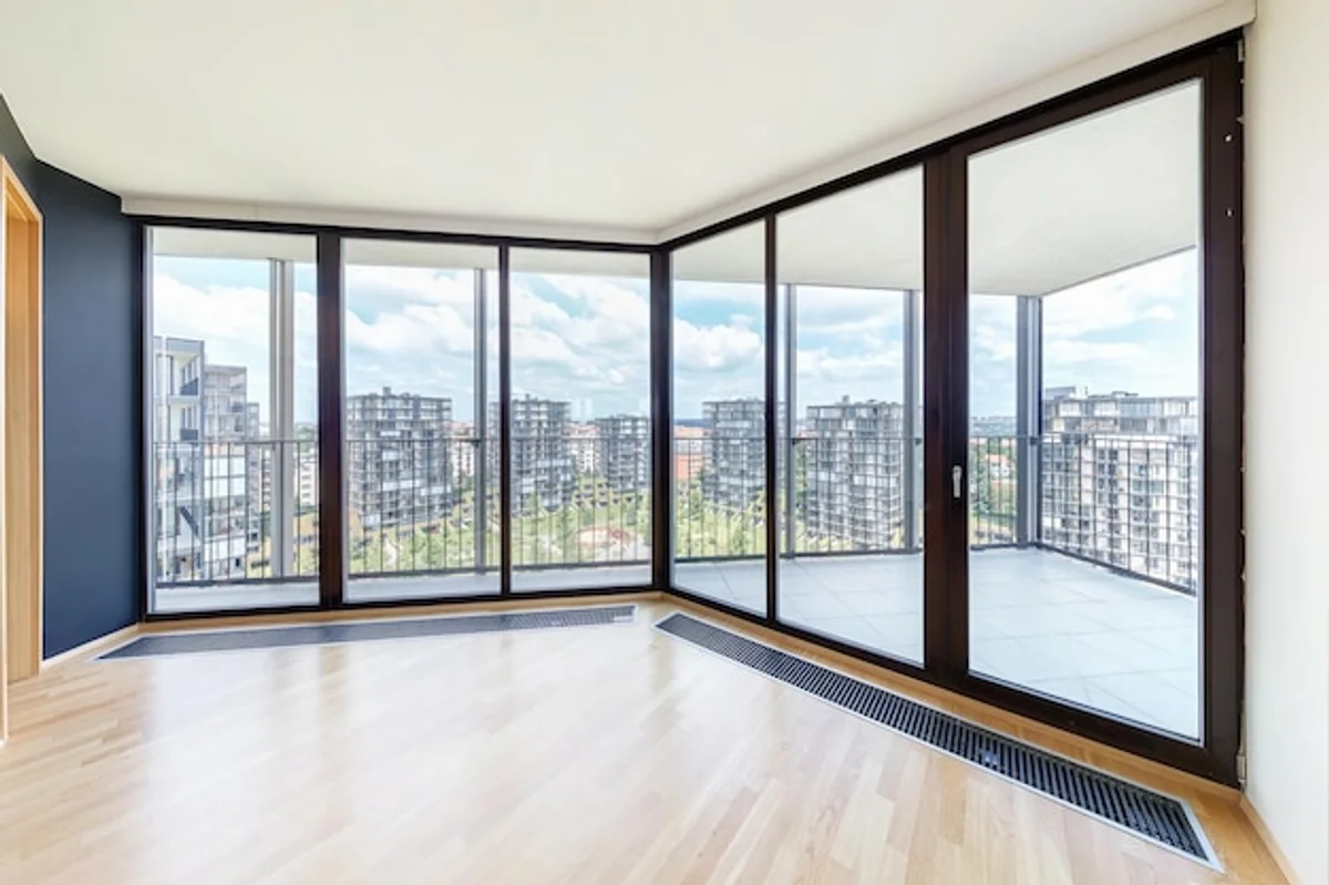 minimalist czech office space interior natural light