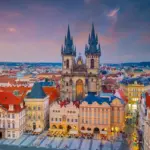 modern Czech autumn art exhibition indoor