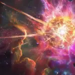 deep space galaxy energy source colorful