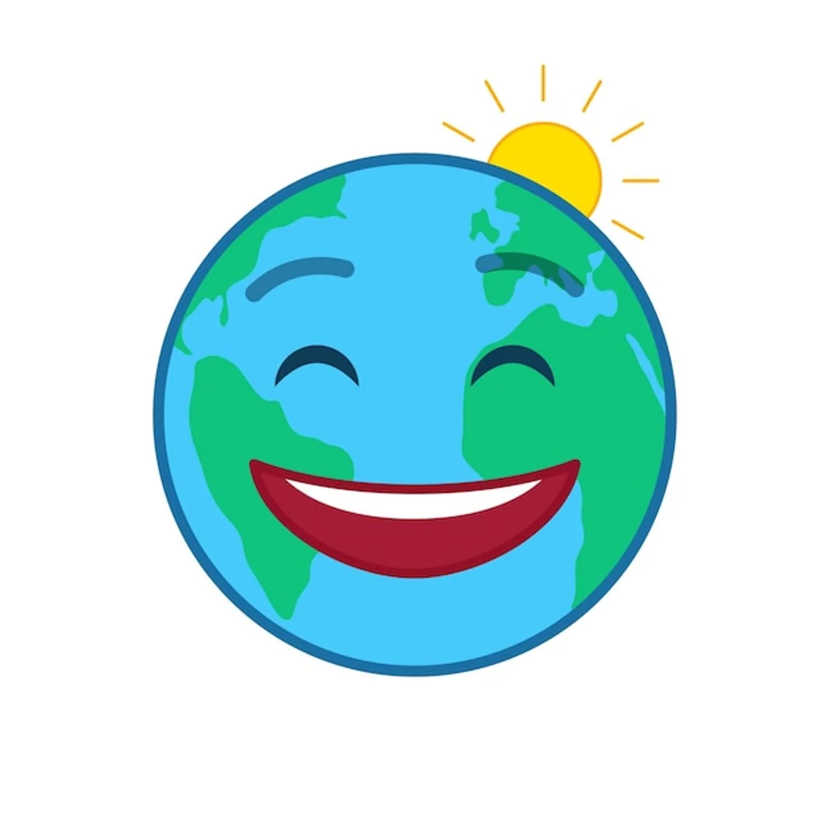 emoji global communication colorful illustration