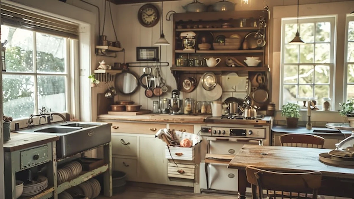 vintage kitchen tips modern european