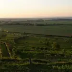 carpathian mountains fertile fields spring sunrise