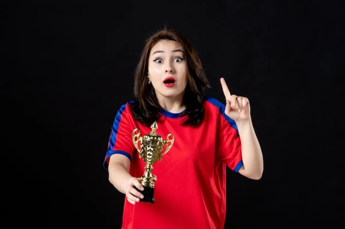 Czech female tennis players success celebration