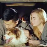 happy Czech family communication at home