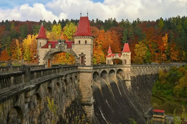 solar panels autumn Czech Republic