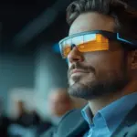 AI translator in use at business meeting