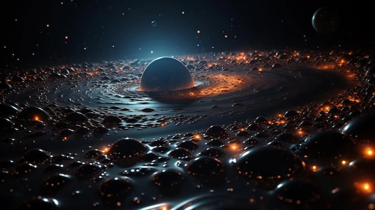 visualization of hawking radiation near a black hole