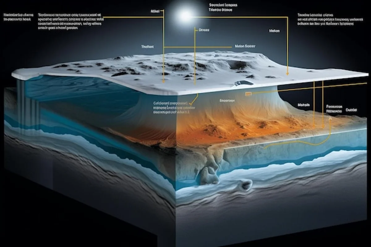 ice volcanoes on Pluto space
