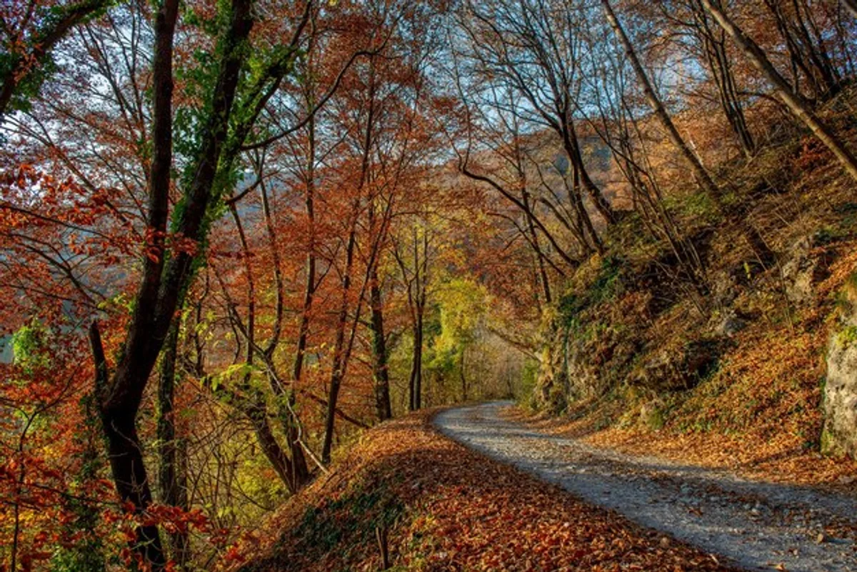 autumn hiking alps safety