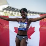 sports record athlete determination grit close up