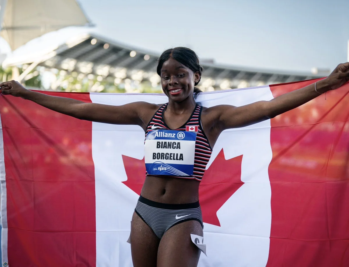 sports record athlete determination grit close up