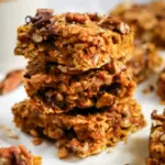 homemade pumpkin oat bar czech style