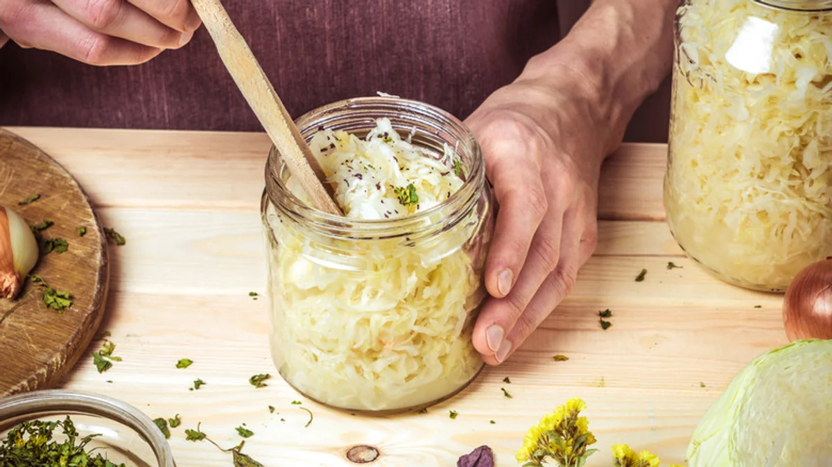czech homemade sauerkraut fermentation mistake