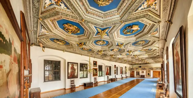 czech castle fresco discovery restoration