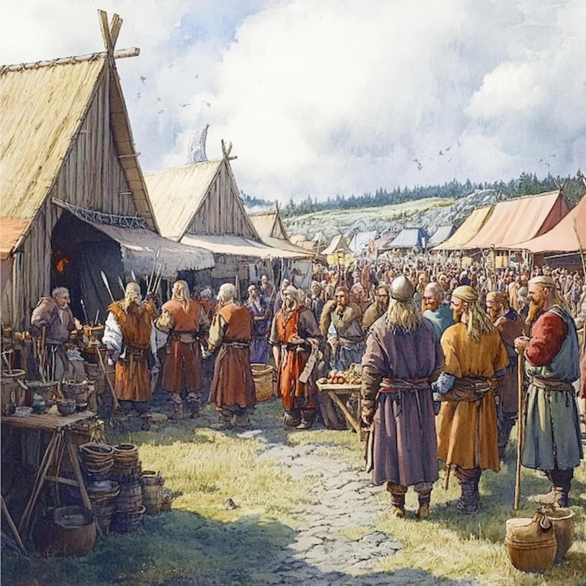 roman soldiers market reconstruction